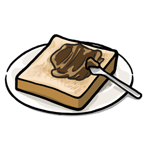 Toast With Chocolate Spread thumbnail